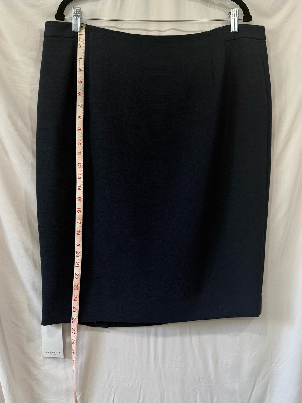 NWT MM LaFleur Cobble Hill Pencil Skirt in Galaxy Blue - Picture 5 of 9